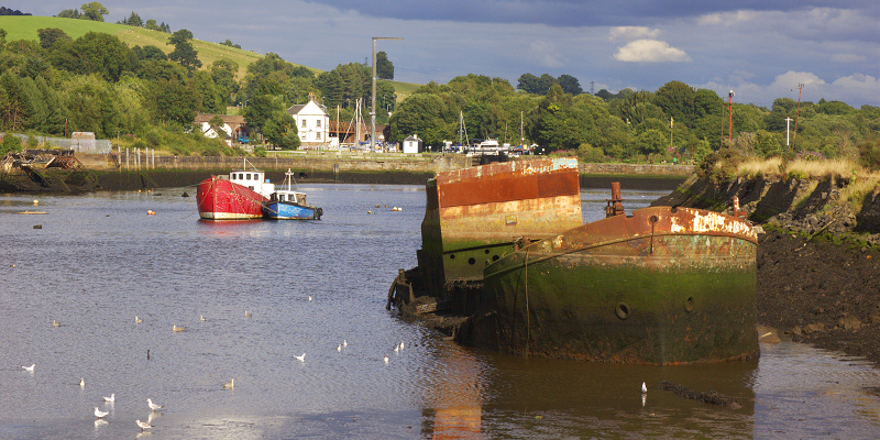 River Clyde at Sunset